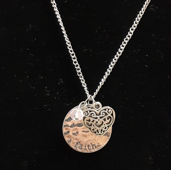 Faith charm necklace - Picture 2 of 2